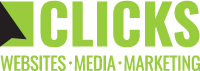 Clicks Web Design Logo