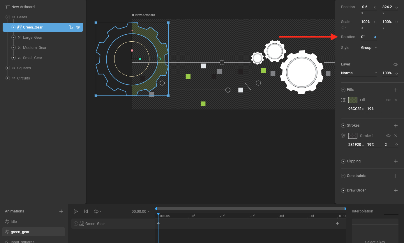 Scroll Position Based Animation with Rive